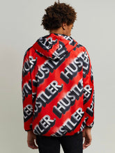 Load image into Gallery viewer, REA| Red “Hustler Spray” Jacket