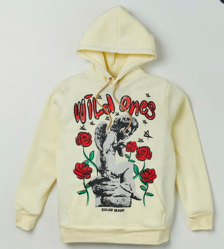 REA| Cream “Wild ones” hoodie