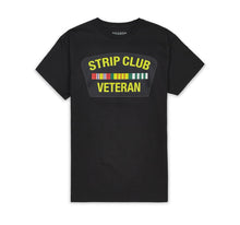 Load image into Gallery viewer, REA|  Black “Strip Club Vet” tee