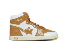 Load image into Gallery viewer, REA| Brown\White “Shooting star” sneakers