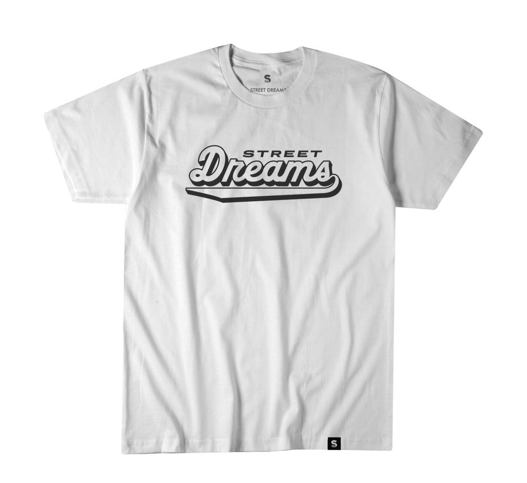 SD| White “Strategy” Tee