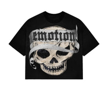 Load image into Gallery viewer, ME| Black “Pirate” cropped tee