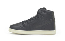 Load image into Gallery viewer, REA| Black\Cream “Flaming Skull” sneakers