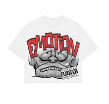 Load image into Gallery viewer, ME| White “Monster” Cropped Tee