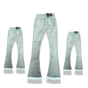 WM| Grey Denim Jeans(Stacked)