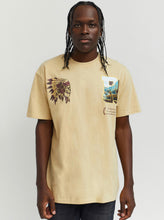 Load image into Gallery viewer, REA| Khaki “Varsity” tee