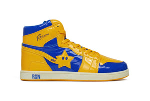 REA| Yellow\Blue “Shooting star” sneakers