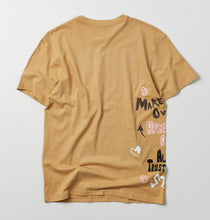 Load image into Gallery viewer, REA| Khaki “Make your own luck” tee