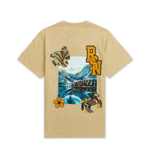 Load image into Gallery viewer, REA| Khaki “Varsity” tee