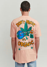 Load image into Gallery viewer, REA| Peach “Don’t Panic” tee