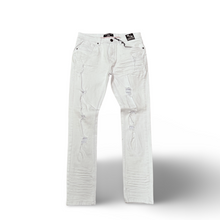 Load image into Gallery viewer, ARK| White Denim Jeans