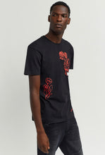 Load image into Gallery viewer, REA| Black “Blessed” tee