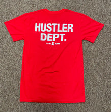 Load image into Gallery viewer, PB| Red “Hustler Dept” tee