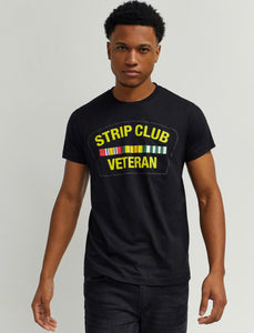 REA|  Black “Strip Club Vet” tee