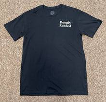 Load image into Gallery viewer, PB| Black “Deeply Rooted” tee