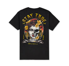 Load image into Gallery viewer, REA| Black “Stay True” tee