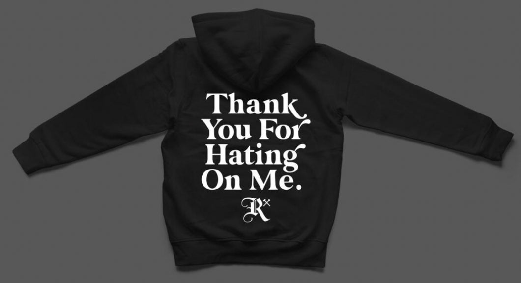R&R| Black/White “Hating on me” Jacket