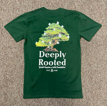Load image into Gallery viewer, PB| Green “Deeply Rooted” tee