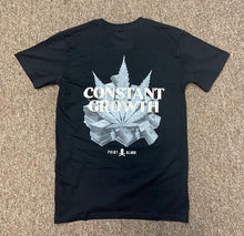 Load image into Gallery viewer, PB| Black “Constant Growth” tee