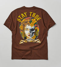 Load image into Gallery viewer, REA| Brown “Stay True” tee