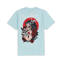 Load image into Gallery viewer, REA| Baby Blue “Endless Love” tee