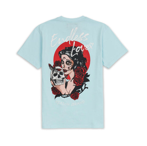 REA| Baby Blue “Endless Love” tee