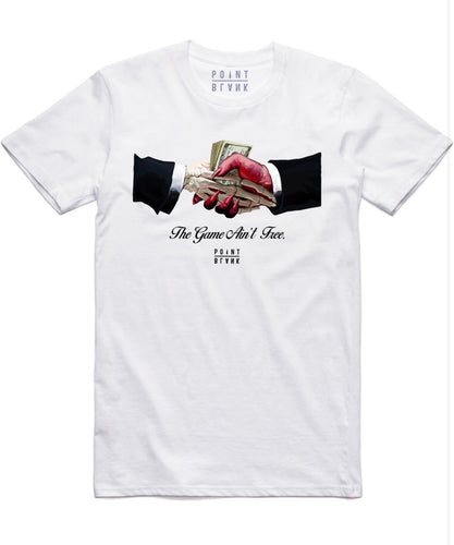 PB| “The game ain’t free” tee(White)
