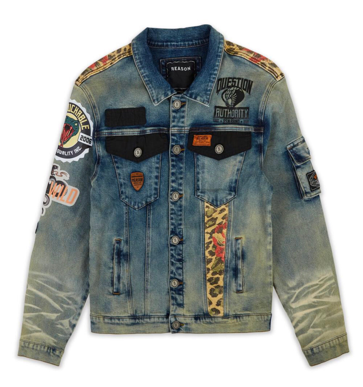 RSN| Snake Denim Jacket – Urban Vibez116