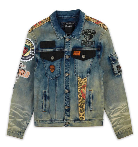 RSN| Snake Denim Jacket