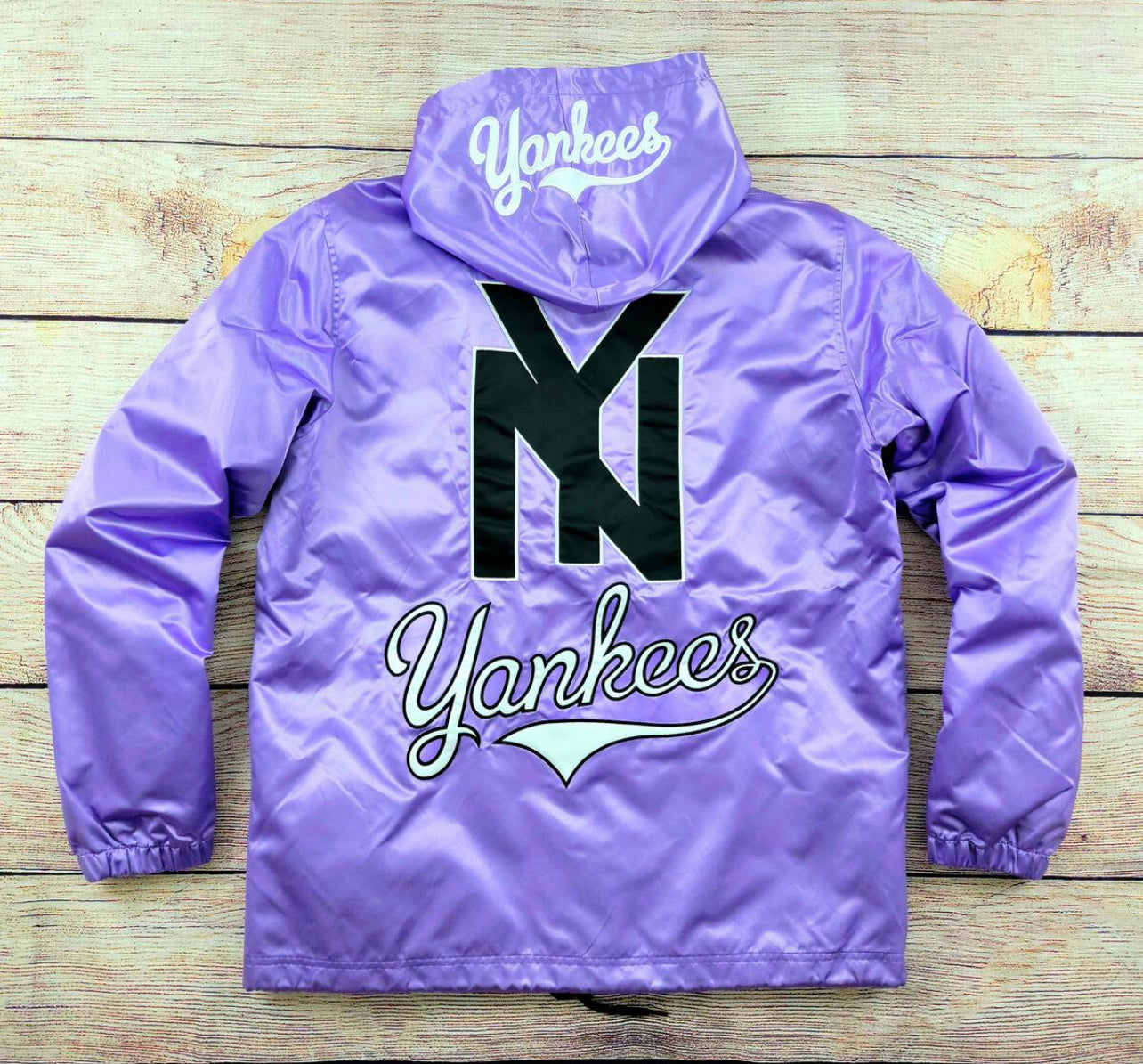 S&D| Purple “Yankees” Coach Jacket – Urban Vibez116