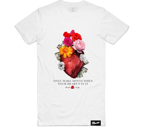 HM| “Heart’s In It” tee(White)