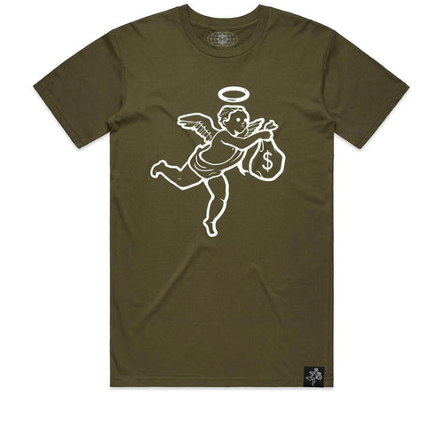 HM| “Get Money Angel” tee(Army)