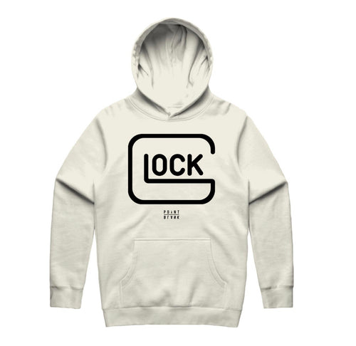 PB| Natural/Black “Glock” Hoodie