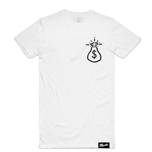 HM| “Money Bag Logo” Tee(White)