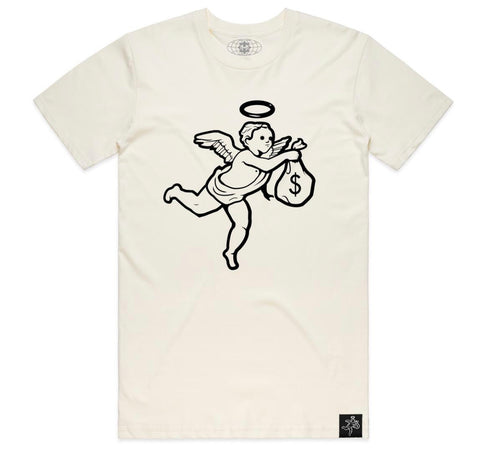 HM| “Get Money Angel” tee(Natural)