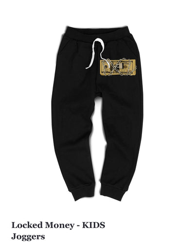 HM| “Locked Money” Kids Joggers