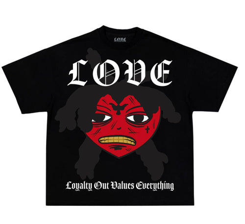LOVE| “Heart Face” tee