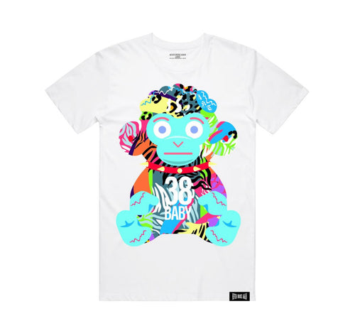 NBA| 38 Baby ”Safari Tee” White