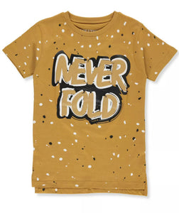 EVO| "Never Fold" Tee (Gold)