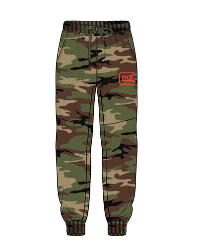 PB| Camo/Orange “Glock” Joggers