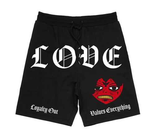 LOVE| “Heart Face” Shorts