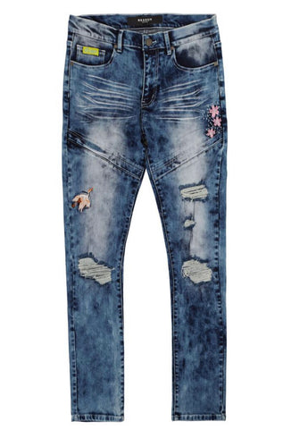 RSN| Flaming Dragon Denim Jeans