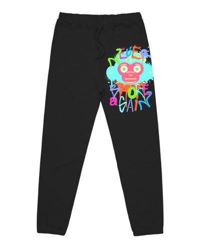 NBA| Spray Monkey Joggers(Black)