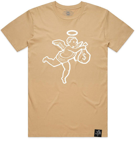 HM| “Get Money Angel” tee(Tan)