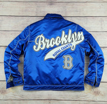 Load image into Gallery viewer, S&amp;D| “Brooklyn” Satin Blue Trucker
