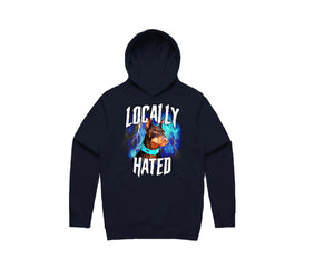 PB| “Locally Hated” Hoodie(Navy Blue)